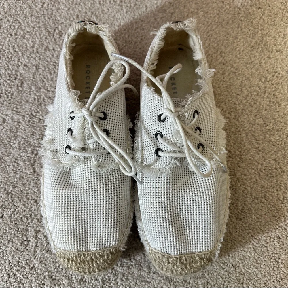 Rocket Dog White Espadrilles Summer Canvas Sneakers for Fun for Any‎ Women